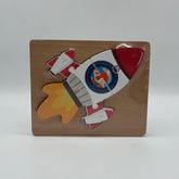 Rocket Shaped Puzzle For Kids